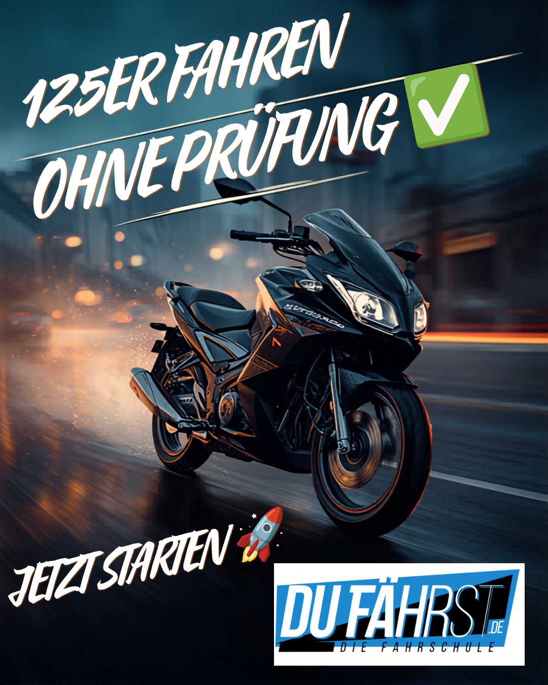 DU FÄHRST Fahrschule — deine Filiale für den B196 Motorrad-Kurs